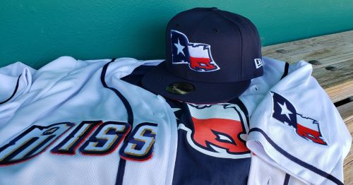 San Antonio Missions Texas Battle Flag 5950 Fitted Cap