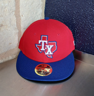 Texas Rangers Low Profile 5950 Fitted Cap