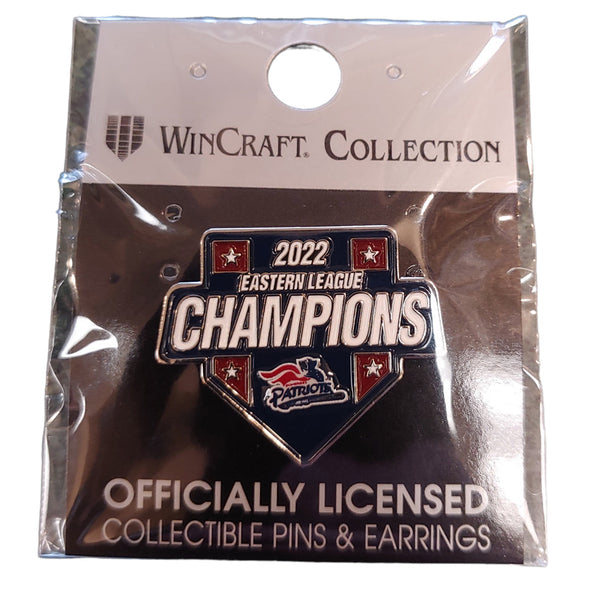 Somerset Patriots 2022 Eastern League Champions Commemorative Pin