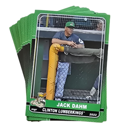 2022 Clinton LumberKings Baseball Card Team Set