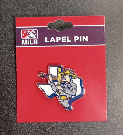 Round Rock Express Dancehalls "Battle of the Boot" Cap/Lapel Pin