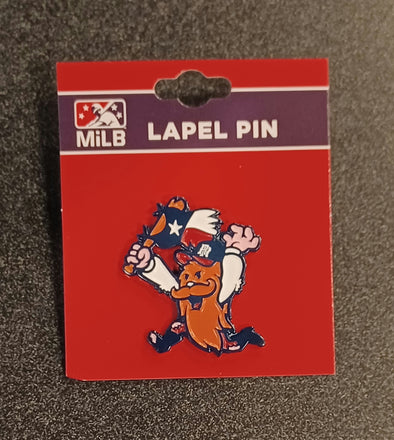 Round Rock Express Hairy Man Cap/Lapel Pin