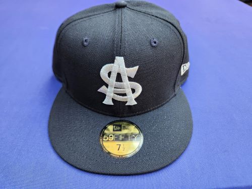 San Antonio Missions Retro SA Black/Metallic Silver 5950