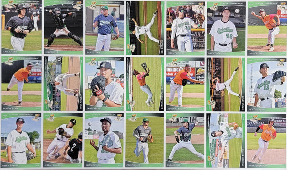 2023 Clinton LumberKings Baseball Card Update Set