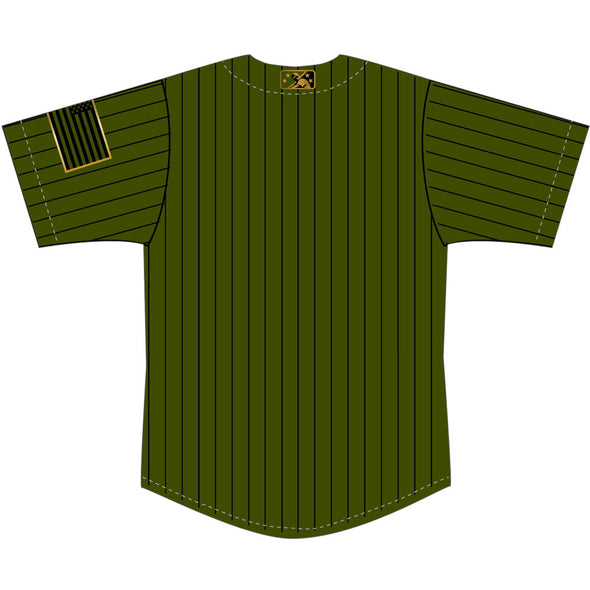 Somerset Patriots Authentic Armed Forces 2023 Non-Worn Jerseys