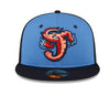 Jacksonville Jumbo Shrimp New Era Official Batting Practice On-Field 59Fifty