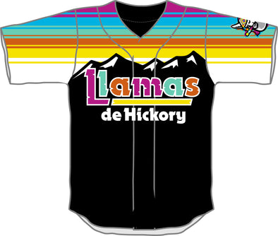 Hickory Crawdads OT Sports Llamas de Hickory Mens Replica Jersey