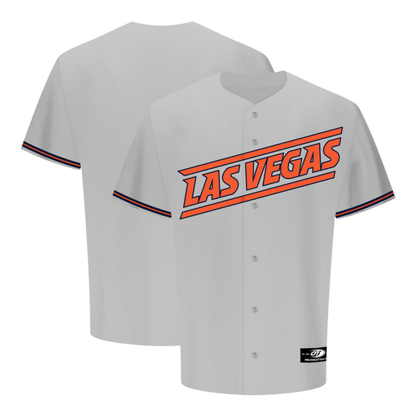 Men's Las Vegas Aviators OT Sports 2023 Road Las Vegas Gray Replica Jersey