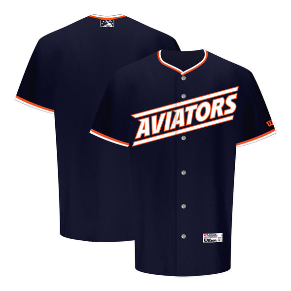 Las Vegas Aviators Wilson Alternate Aviators Navy Authentic Jersey