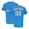 Reyes de Plata Wilson Home Skull Blue Authentic Jersey