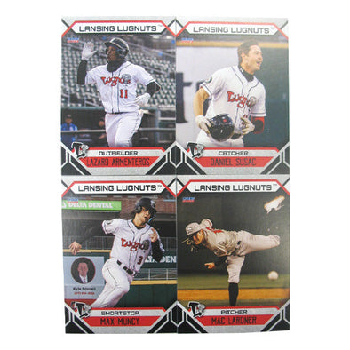 Lansing Lugnuts 2023 Team Baseball Card Set