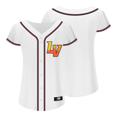 Women's OT Sports Home LV White Replica Jersey