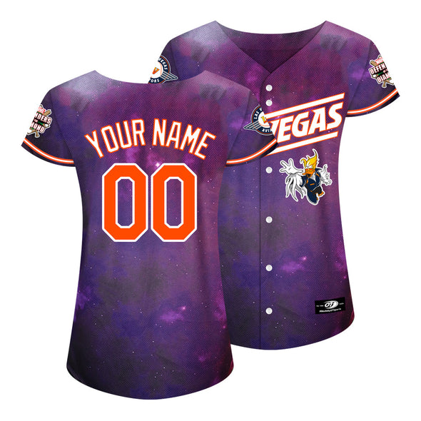 Women's OT Sports Marvel's Defenders of the Diamond Super Spruce Galaxy Jersey