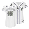 Women's Las Vegas Reyes de Plata OT Sports Home LV White Replica Jersey