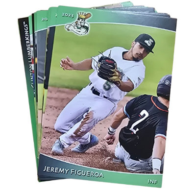 2023 Clinton LumberKings Baseball Card Update Set