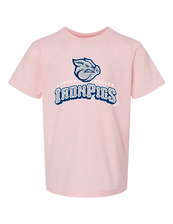 Lehigh Valley IronPigs Girls Pink Tee