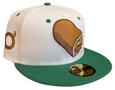 Omaha Storm Chasers 2023 Runzas New Era 5950 White Cap