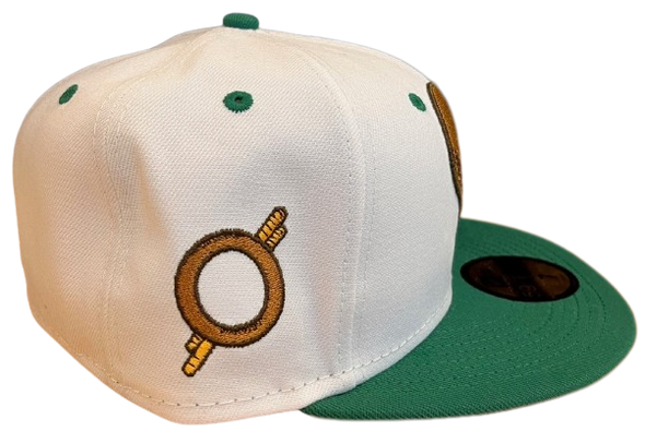 Omaha Storm Chasers 2023 Runzas New Era 5950 White Cap