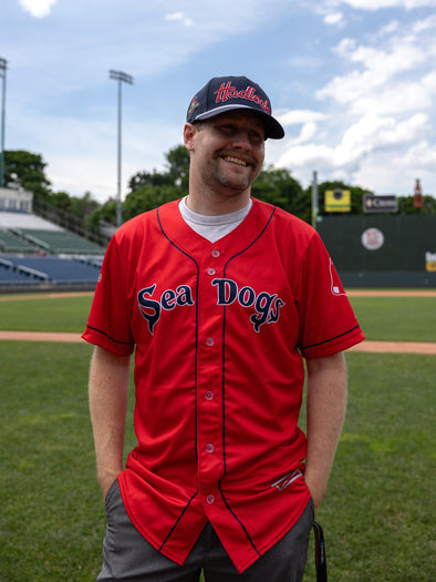 Sea Dogs Alternate Red Jersey