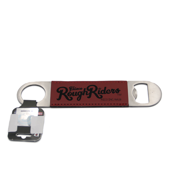 Frisco RoughRiders Leather Strap Bottle Opener