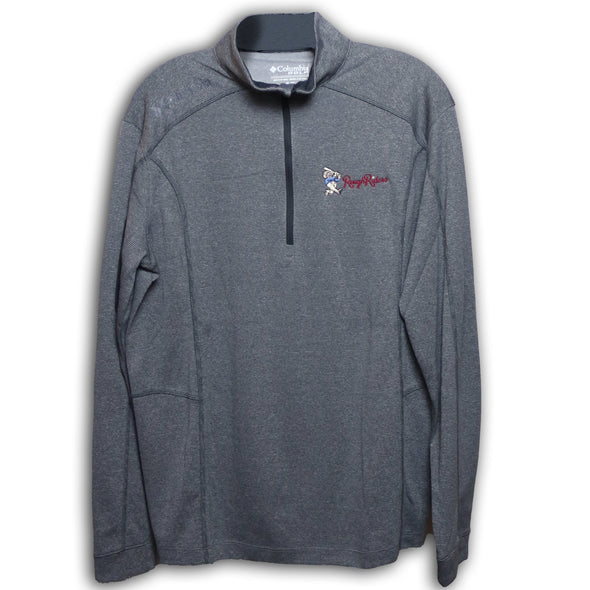 Columbia Omni-Wick Shotgun Forged Iron Primary Logo 1/4 Zip