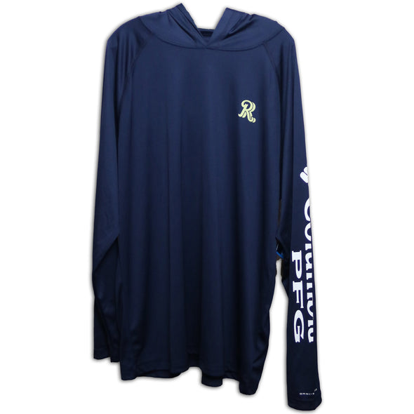 Columbia Terminal Tackle Collegiate Navy Long Sleeve Hoodie