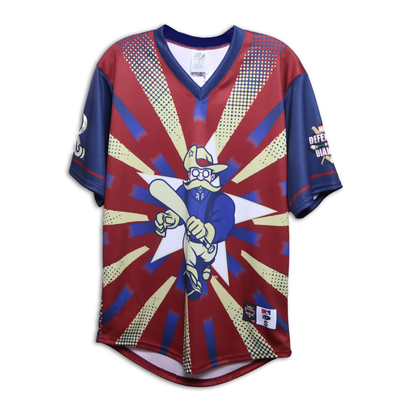 Frisco RoughRiders Defenders of the Diamond RoughRiders Marvel Jersey