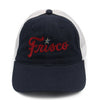 Outdoor Frisco Navy and White Mesh Snapback