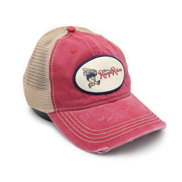 Outdoor Cap Oval Frisco RoughRiders Red