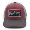 Outdoor Cap Rectangle Red/Grey