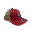 Outdoor Cap Pony Tail Smiling Teddy Red