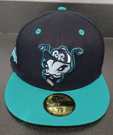 Round Rock Express Joe's Custom Cap's Blue Fire Ant 5950