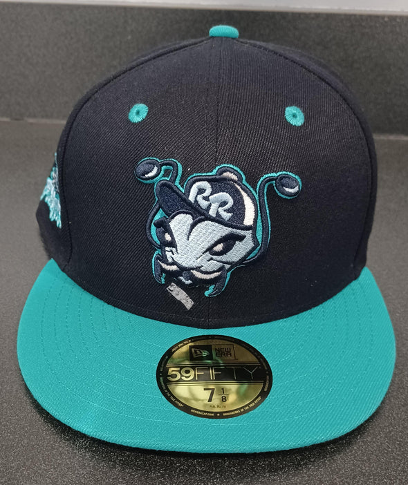 Round Rock Express Joe's Custom Cap's Blue Fire Ant 5950