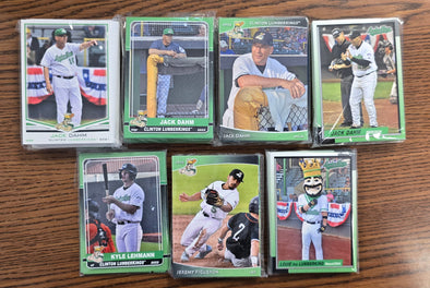 Clinton LumberKings Prospect League Baseball Card Sets