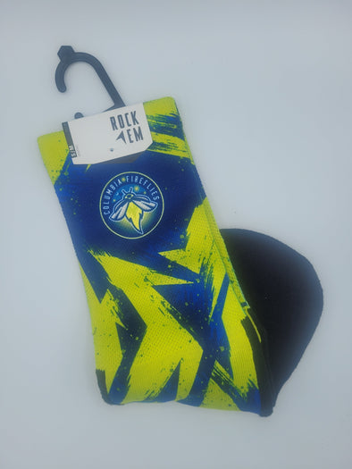 Fireflies Game Paint Socks