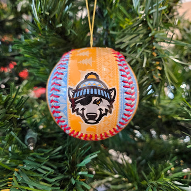 Erie SeaWolves Sweater SnowWolves Ornament