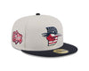 Delmarva Shorebirds New Era 2024 4th of July 59FIFTY Cap