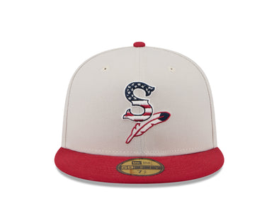 Spokane Indians New Era 59FIFTY Fitted 2024 4th of July Cap