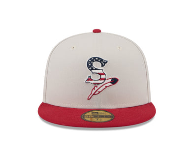 Spokane Indians 2024 Fitted 4th of July Cap