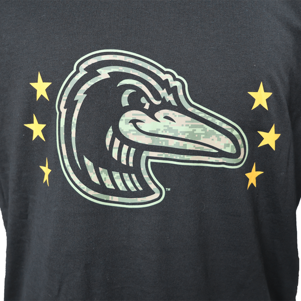 Great Lakes Loons 2024 New Era Armed Forces Short Sleeve Tee