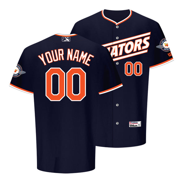 Wilson Alternate Aviators Navy Authentic Jersey