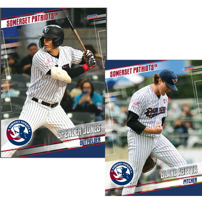 Somerset Patriots 2024 Team Baseball Card Set