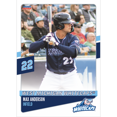 West Michigan Whitecaps 2024 Team Card Set