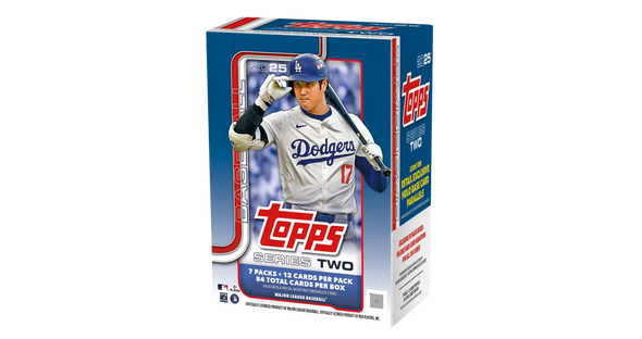 2025 Topps MLB Baseball Series 2 Value Box (7 Packs)