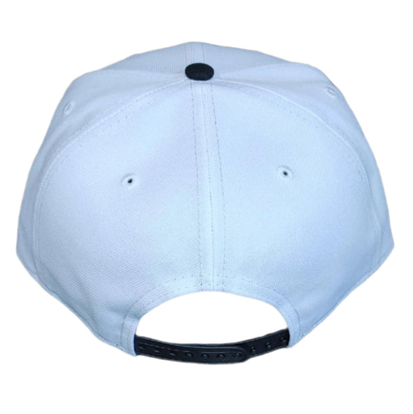 Barons White/Black Old English B 9Fifty Snapback