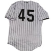 #45 Barons Authentic Cut Pinstripe Jersey