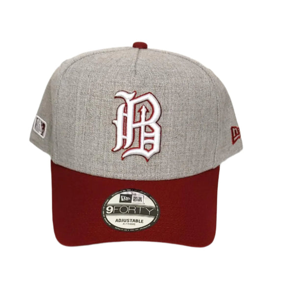 New Era 940AF Heather Gray Cardinal Cap