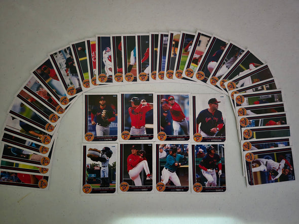 Portland Sea Dogs 2025 Team Card Set