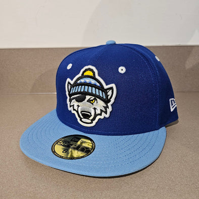 Erie SeaWolves NEC SnowWolves Blue Alt 59FIFTY