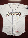 Missions Game Worn Home Jersey
